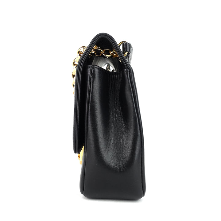 chic with me large lambskin leather bag