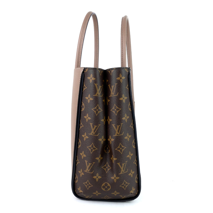 kimono mm monogram canvas taupe glace bag