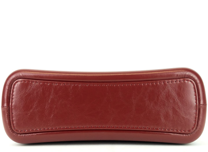 gabrielle aged calf leather hobo bag