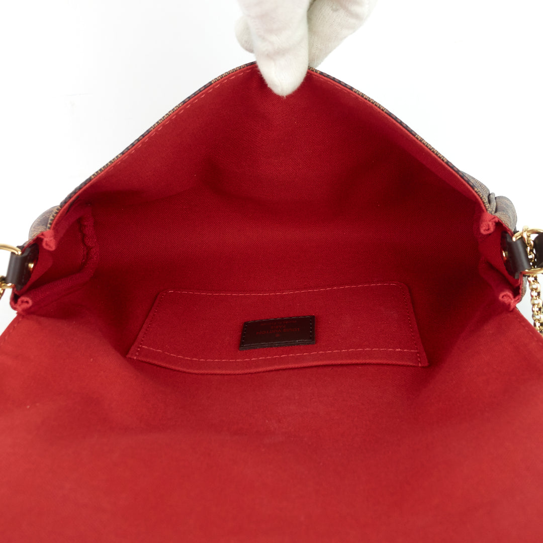 favorite mm damier ebene canvas bag