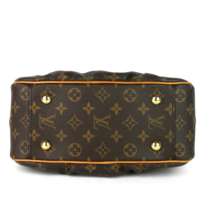 klara monogram canvas handbag