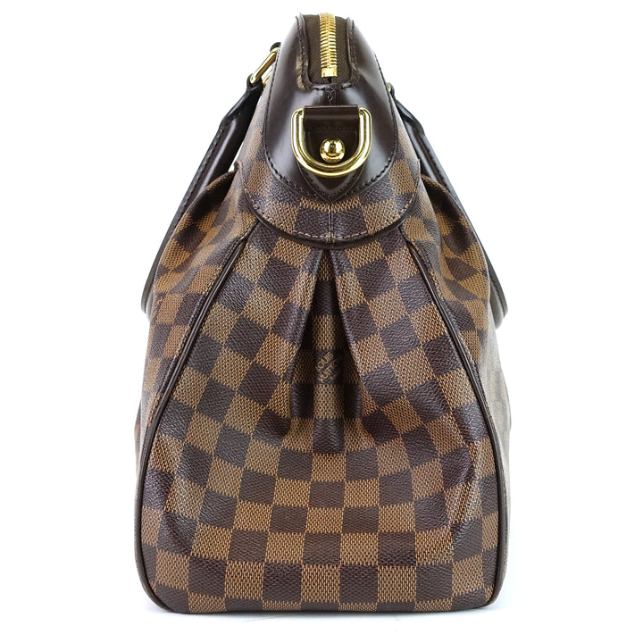 trevi gm damier ebene canvas bag
