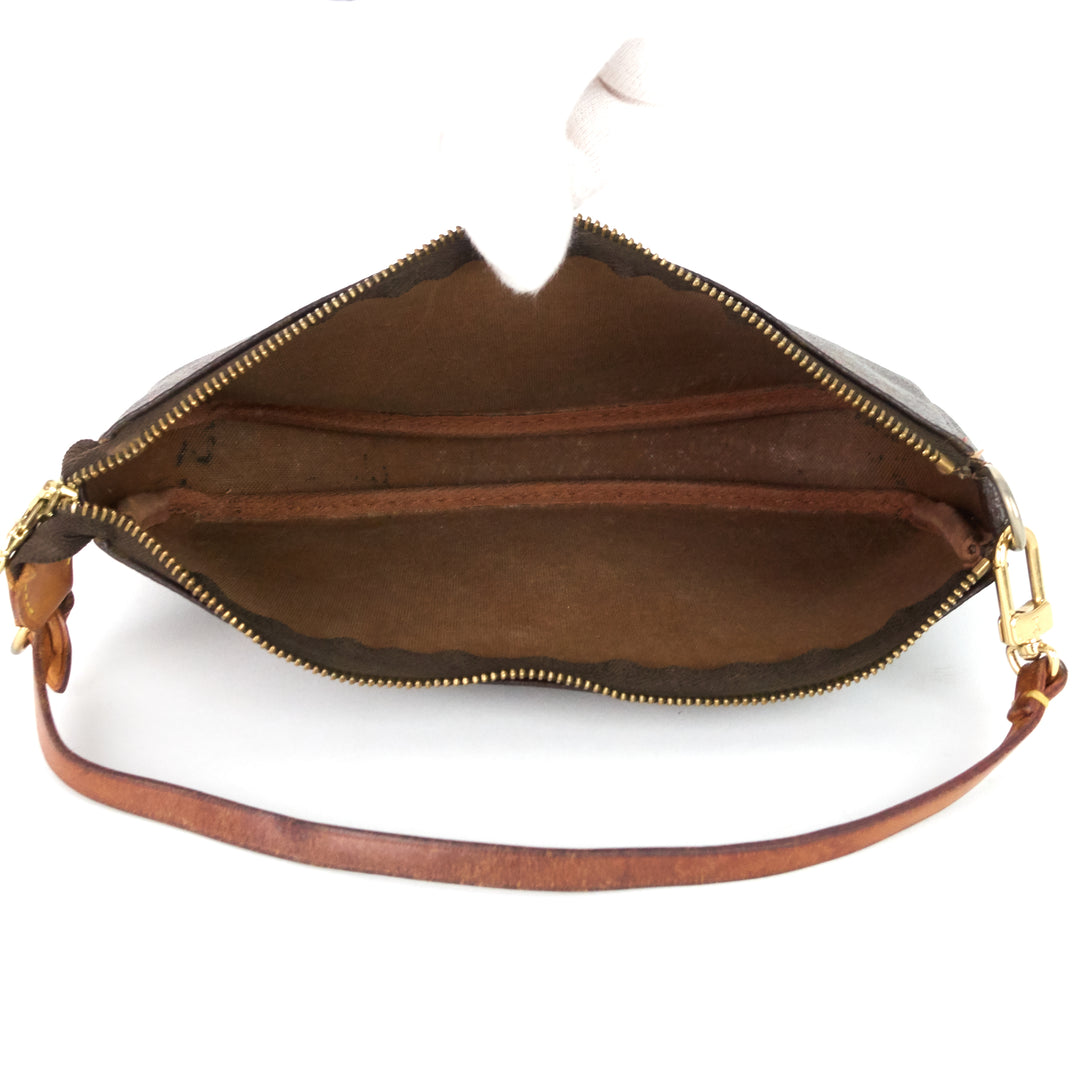 pochette accessoires monogram cerises canvas bag