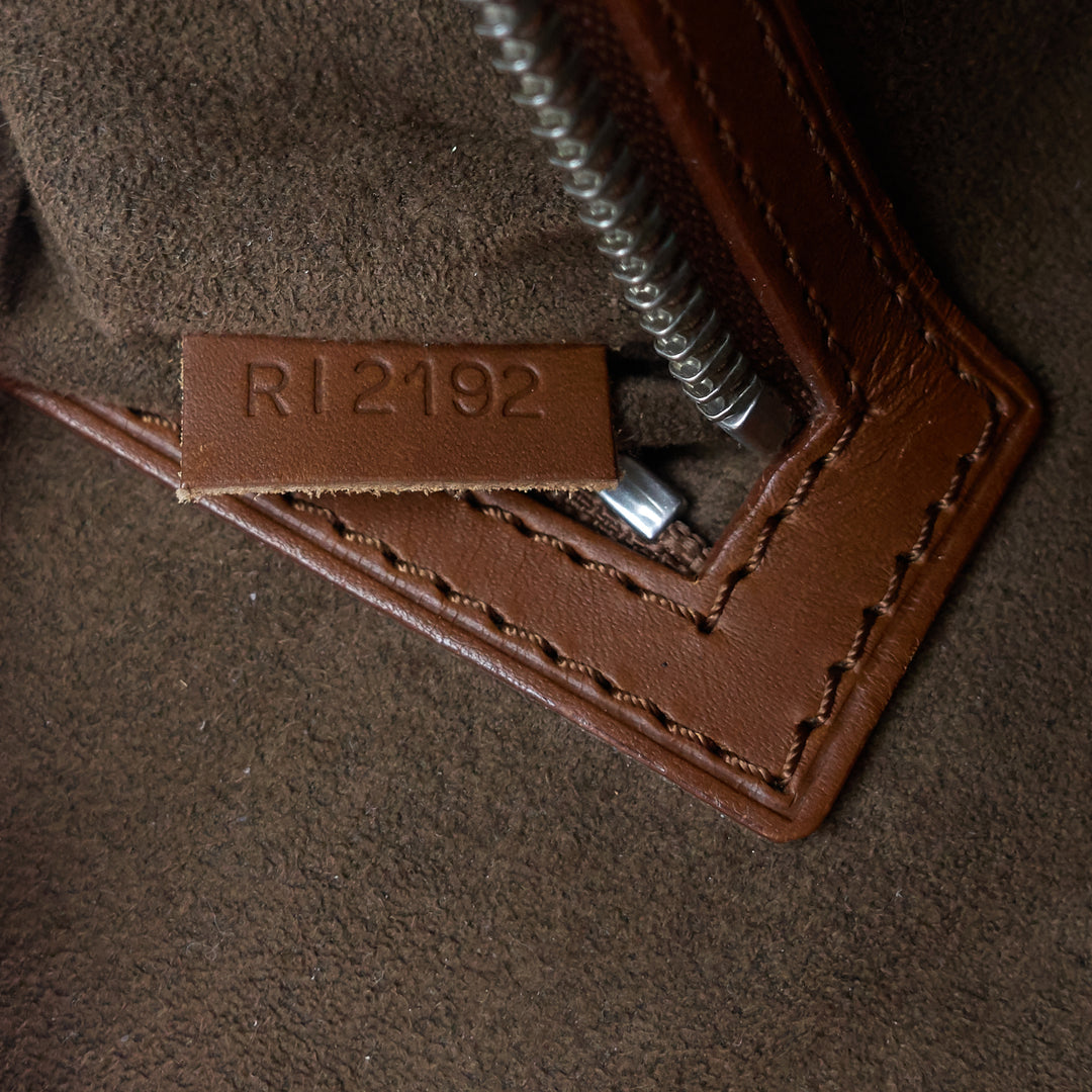 sac plat nomade leather bag