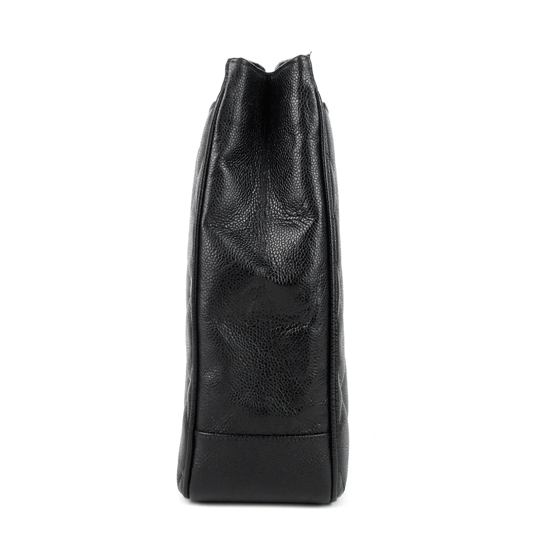 cc turnlock caviar leather bag