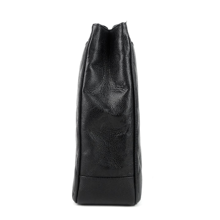 cc turnlock caviar leather bag