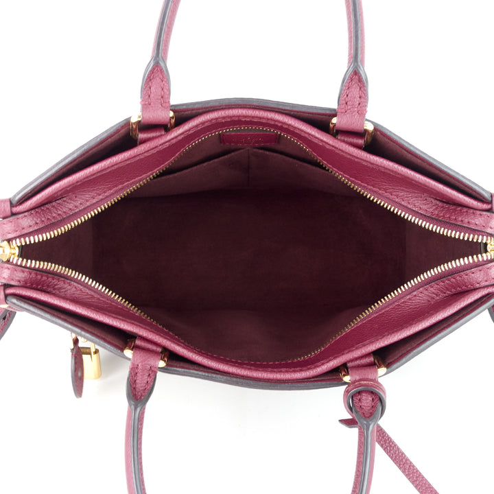 popincourt pm monogram canvas raisin tote bag