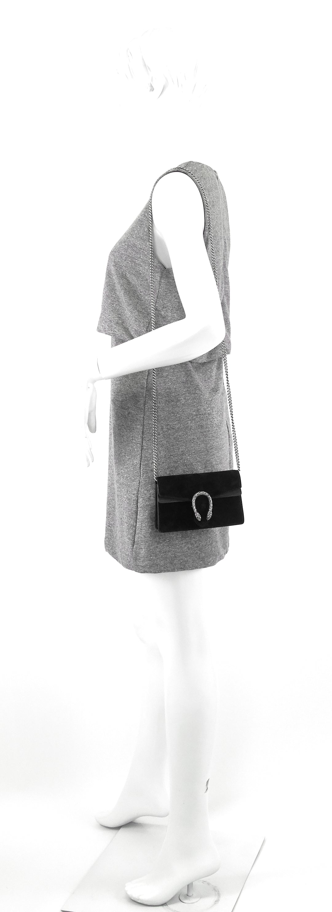 dionysus super mini suede bag