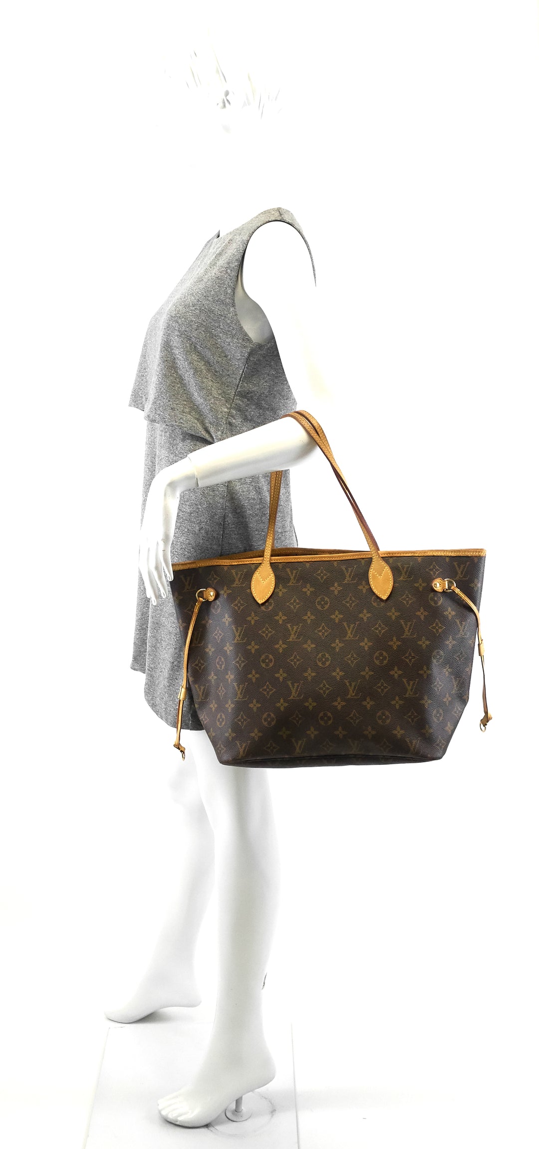 neverfull mm monogram canvas bag