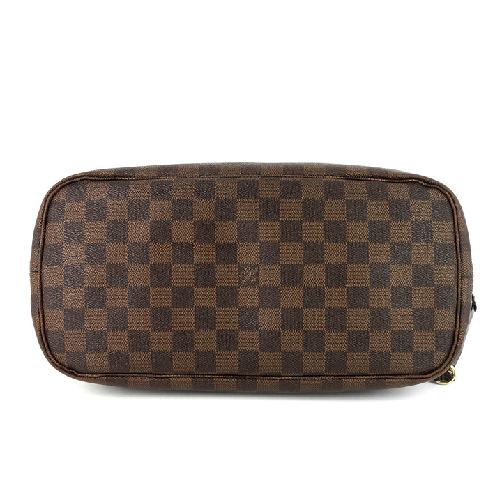 neverfull mm damier ebene canvas bag