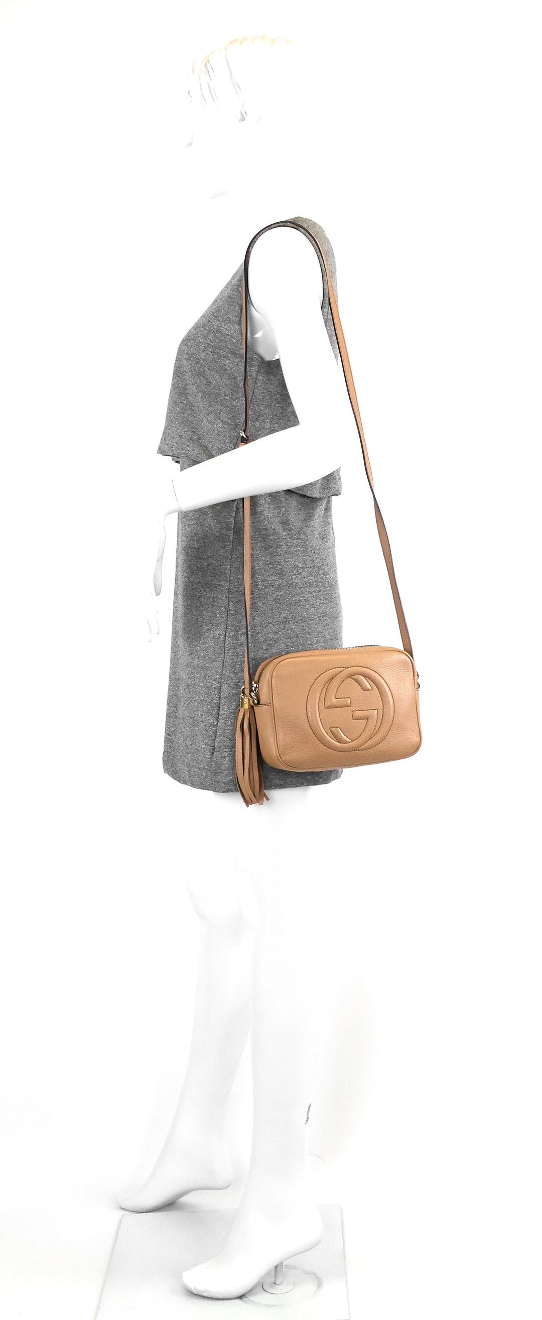 soho disco crossbody calf leather bag