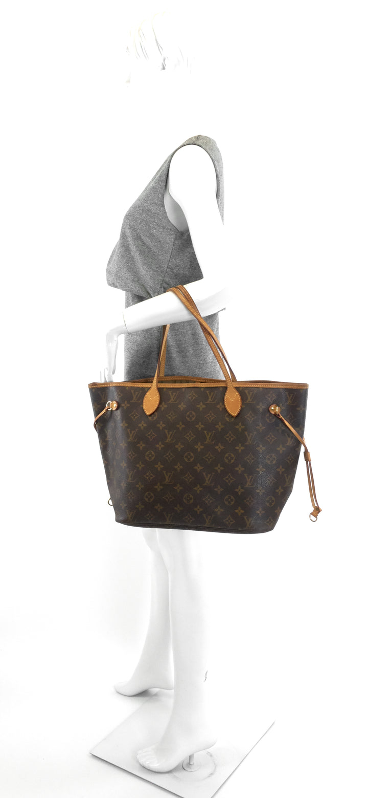 neverfull mm monogram canvas bag