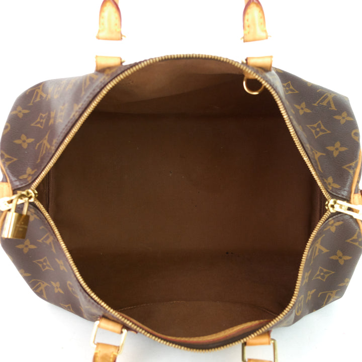 speedy bandoulière 40 monogram canvas bag