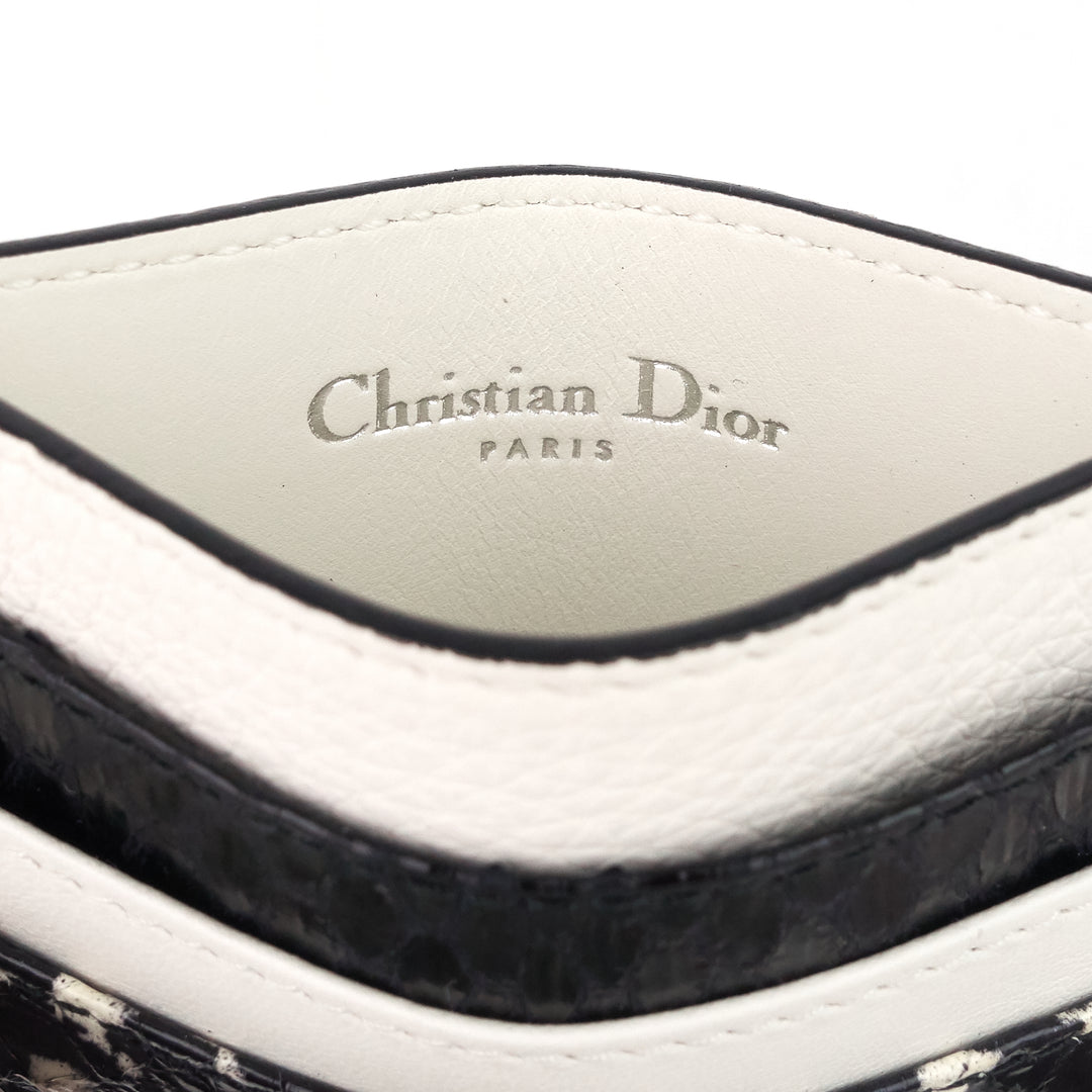 diorissimo leather card holder
