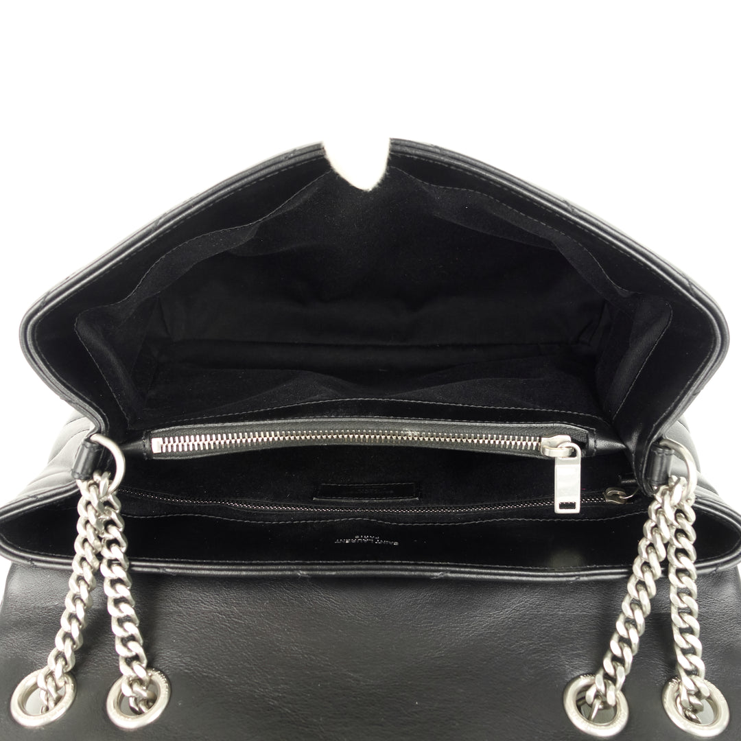 loulou medium leather shoulder bag