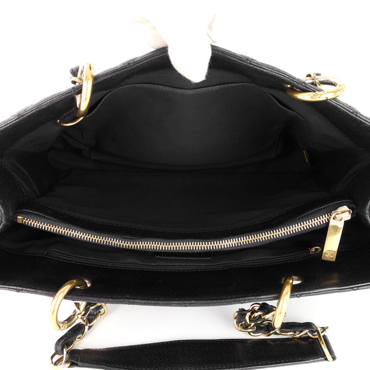 gst grand shopping tote caviar bag