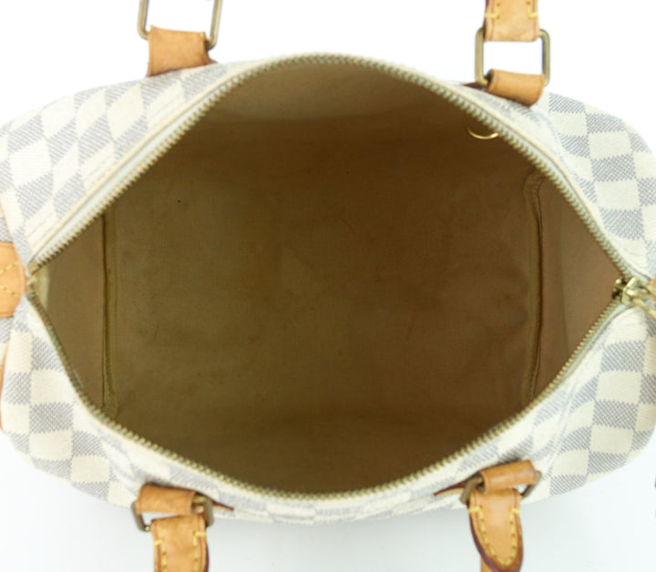 speedy 30 damier azur canvas bag