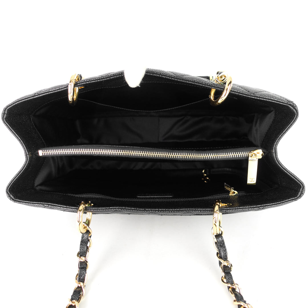 grand shopping tote gst caviar bag