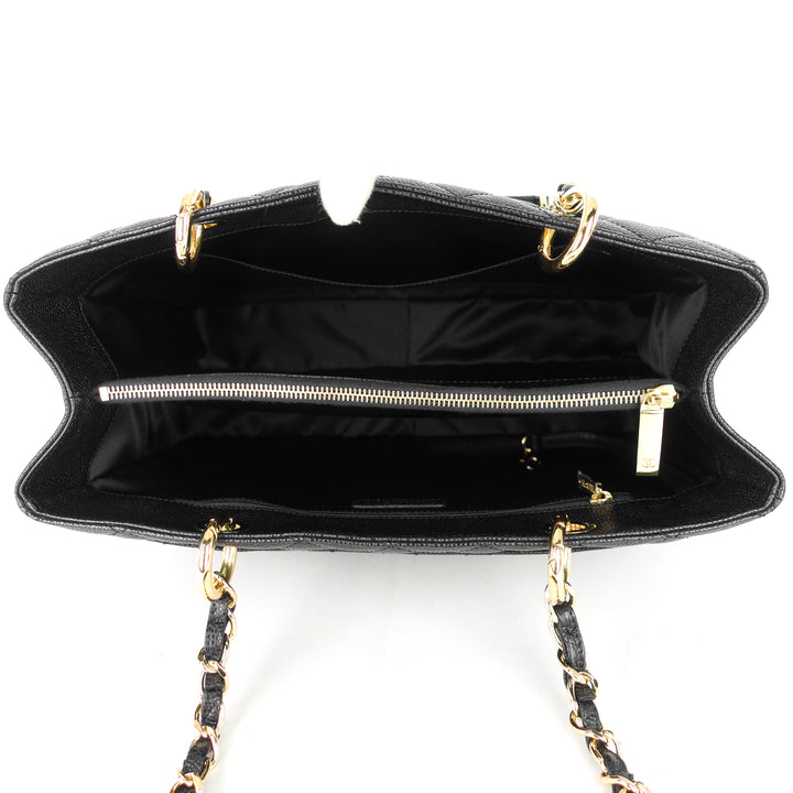 grand shopping tote gst caviar bag