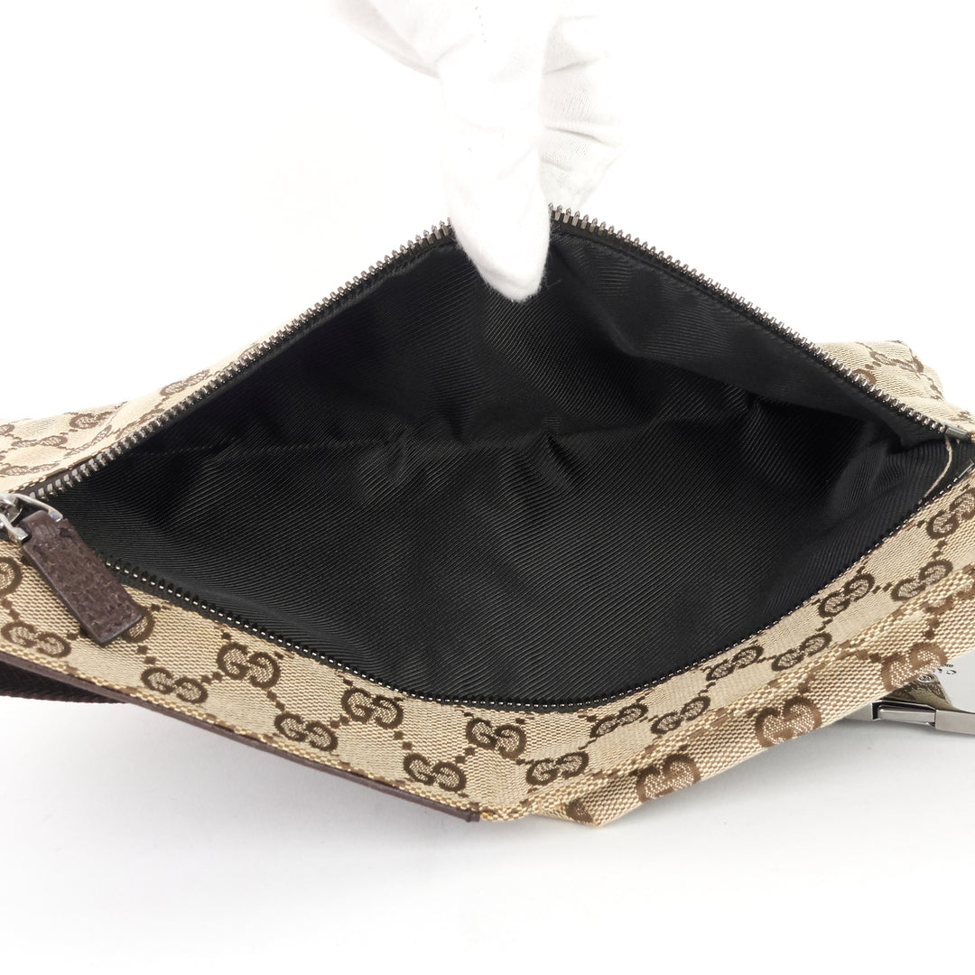 gg canvas belt bag