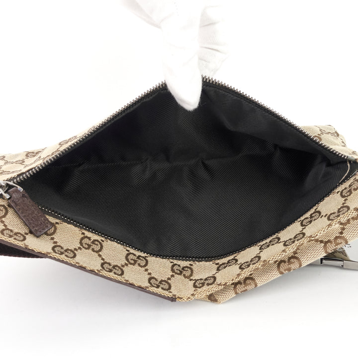 gg canvas belt bag