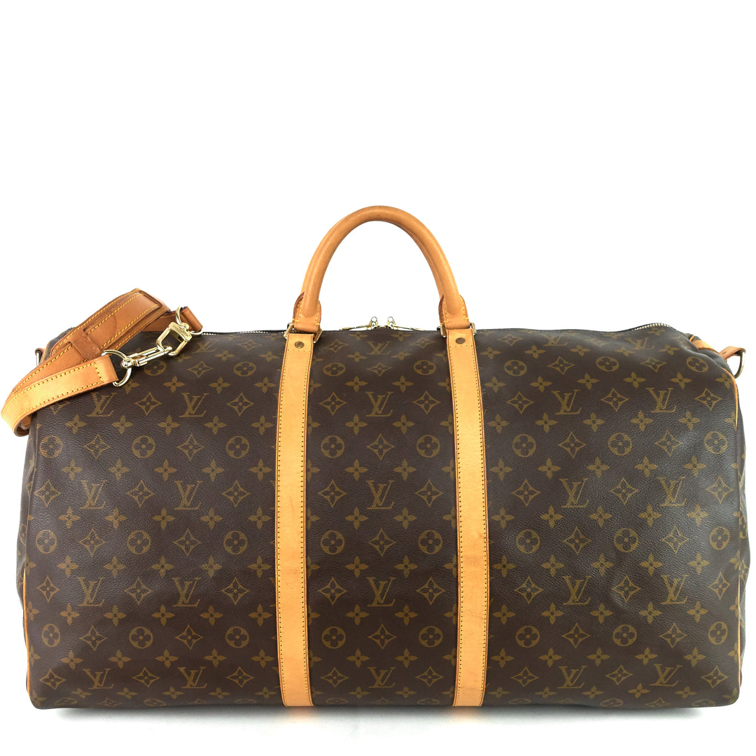 keepall 60 bandouliere monogram canvas bag