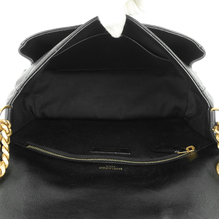 niki medium lambskin leather shoulder bag