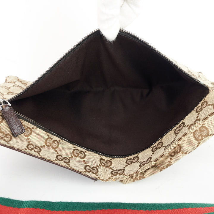 monogram canvas belt bag