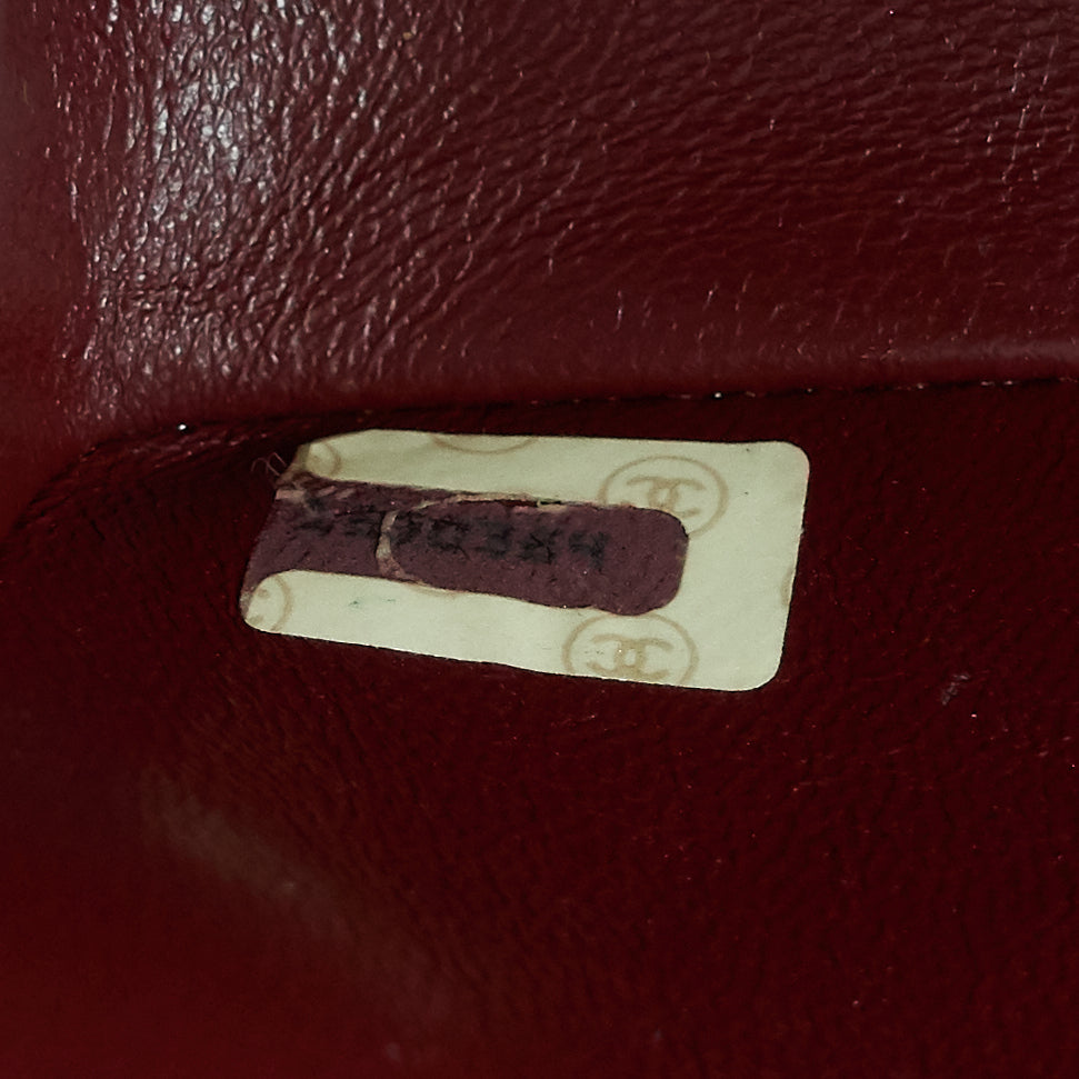 classic double flap small lambskin shoulder bag