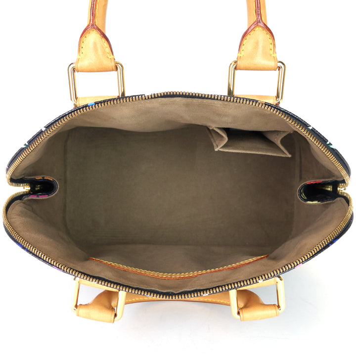 alma pm monogram multicolore canvas bag