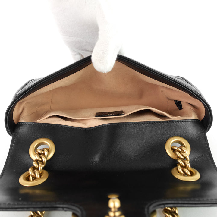 marmont mini matelassé leather shoulder bag