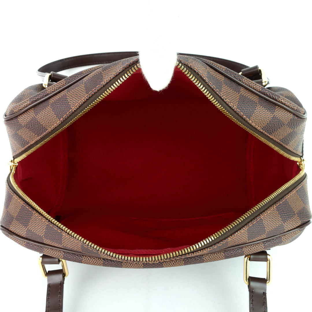 rivington gm damier ebene canvas bag