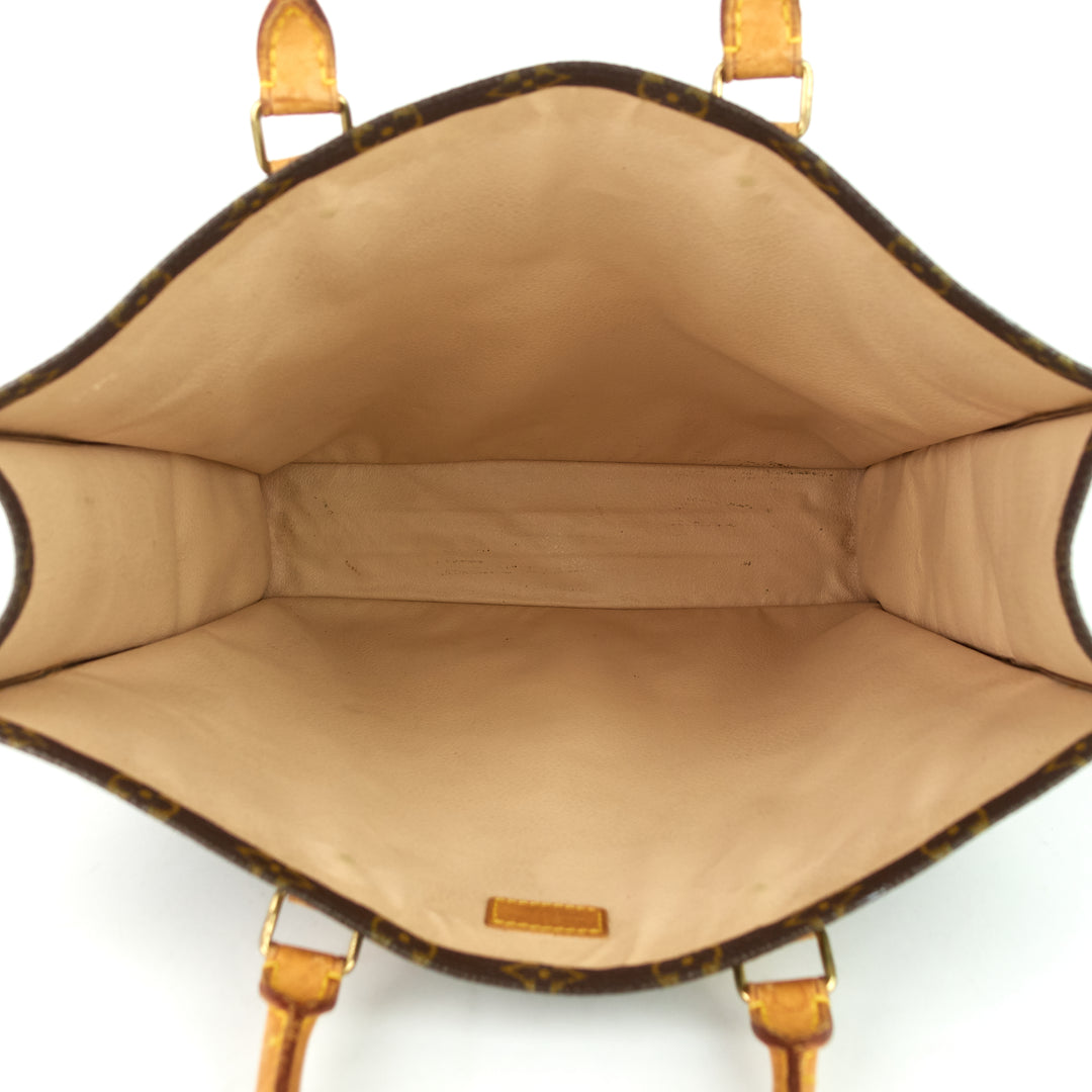 sac plat gm monogram canvas handbag