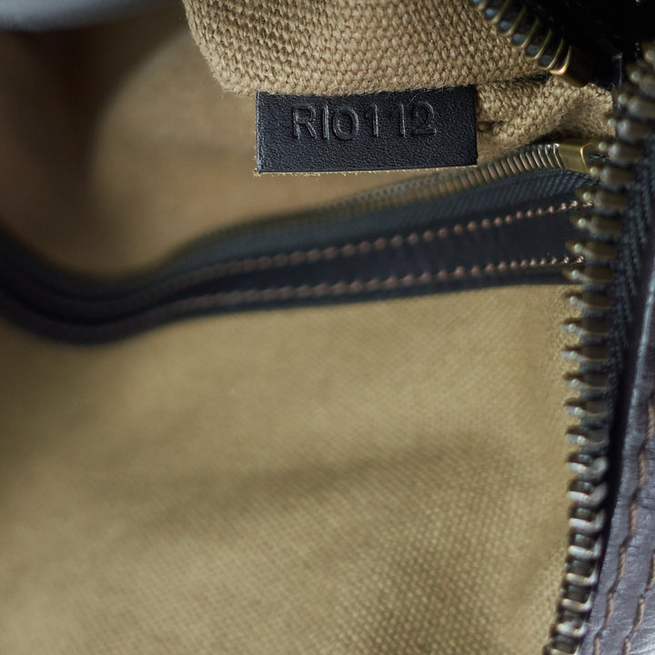 keepall bandoulière 55 utah leather bag