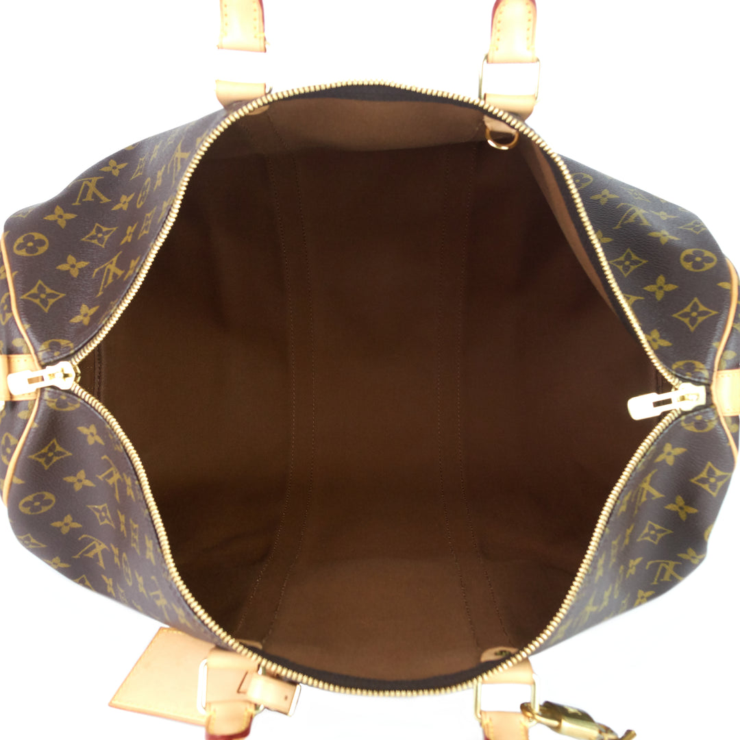 keepall 50 bandoulière monogram canvas bag