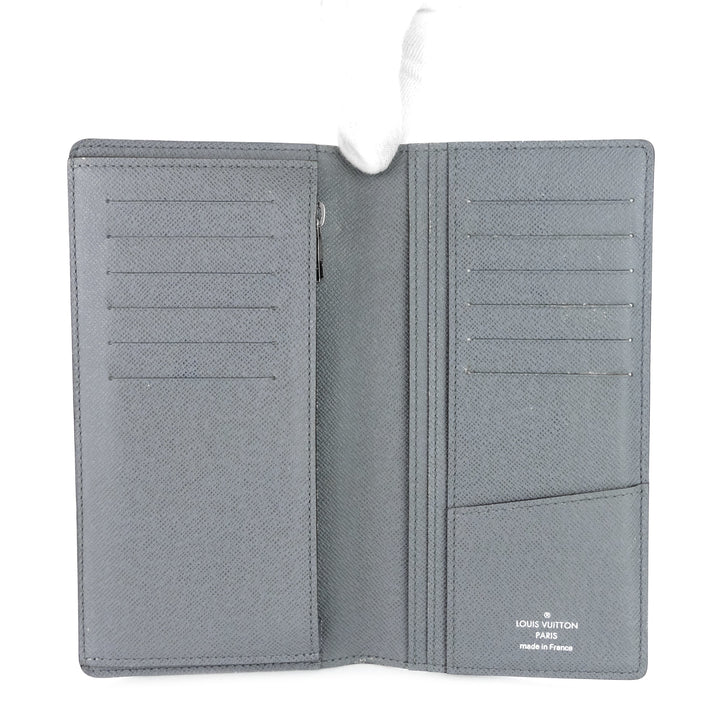 brazza taiga leather wallet