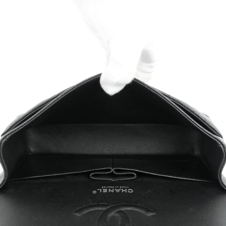 classic double flap medium caviar bag