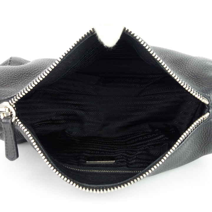 vitello daino leather shoulder bag