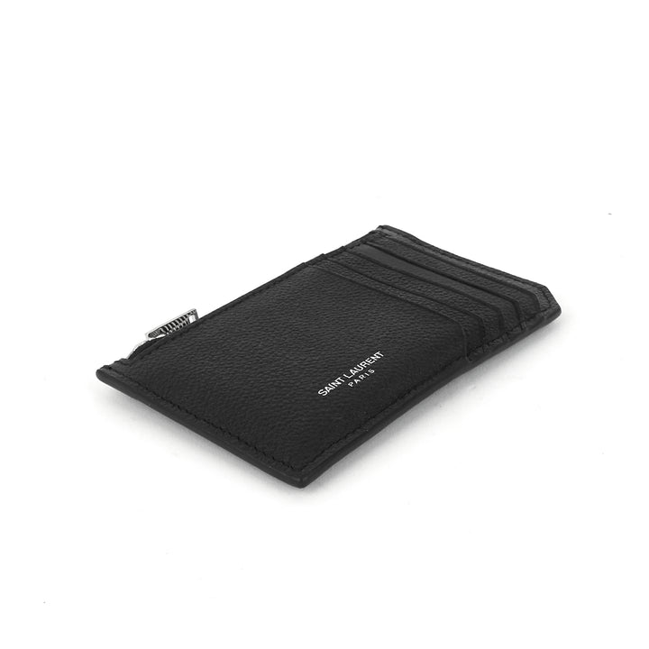 fragments zipped grained calf leather card case