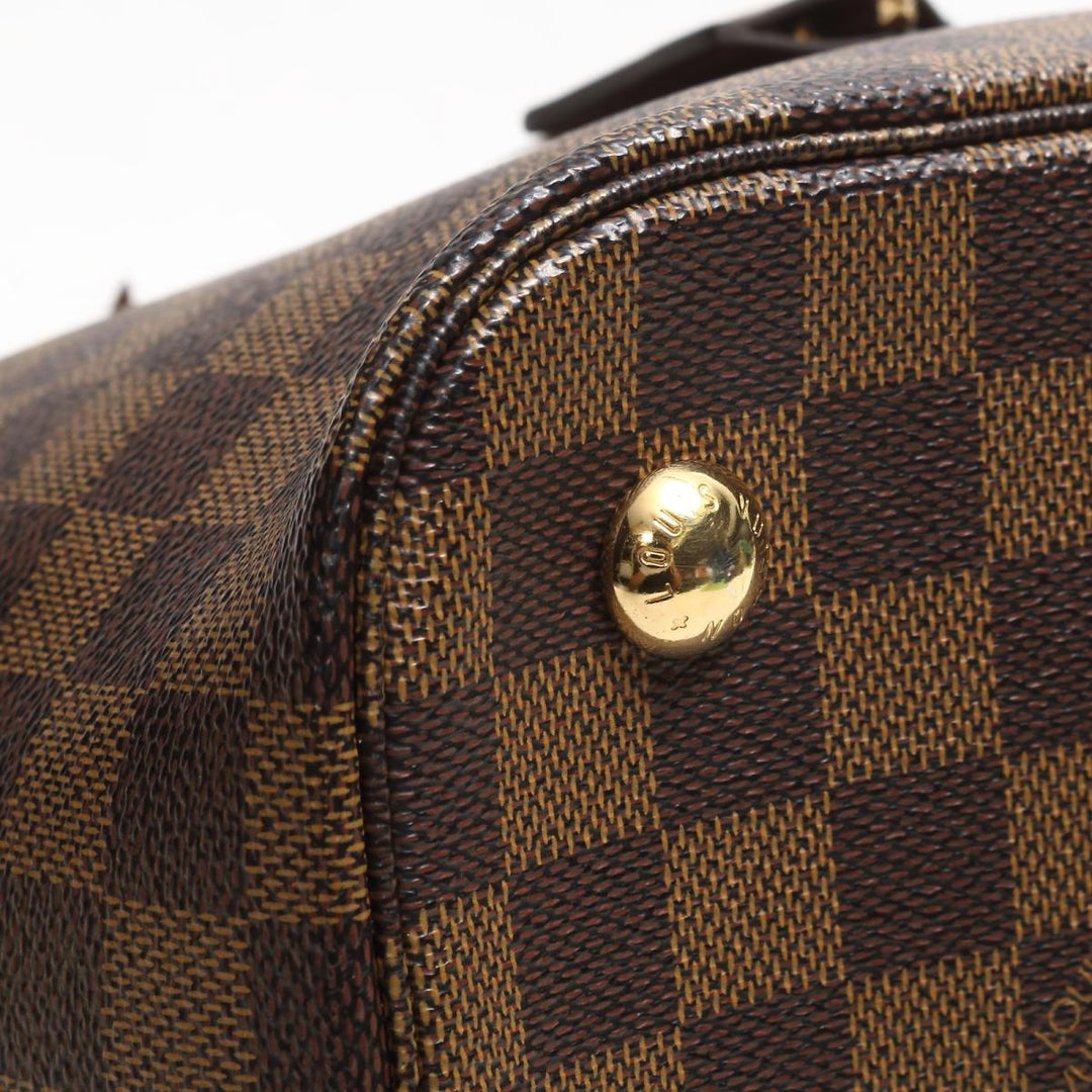 belmont damier ebene canvas bag