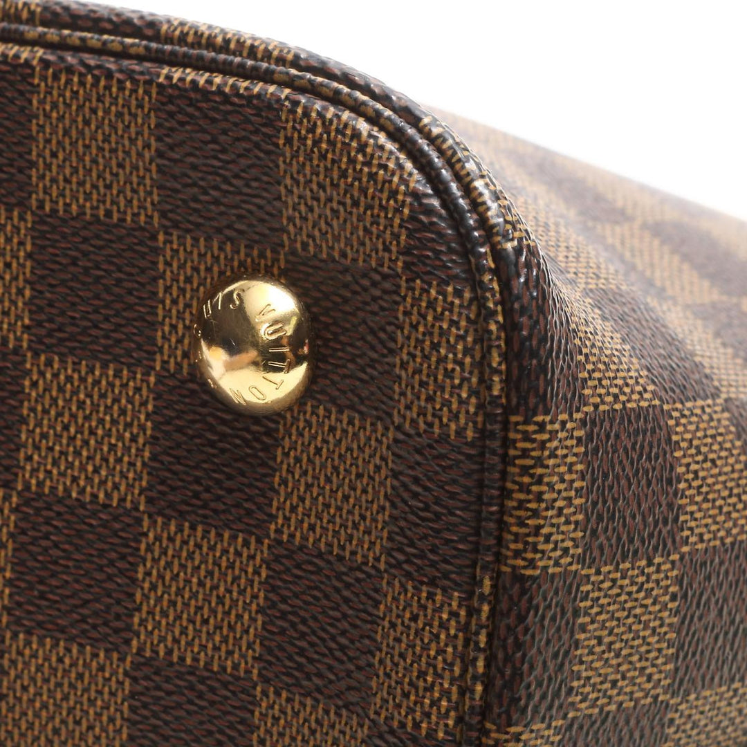 belmont damier ebene canvas bag