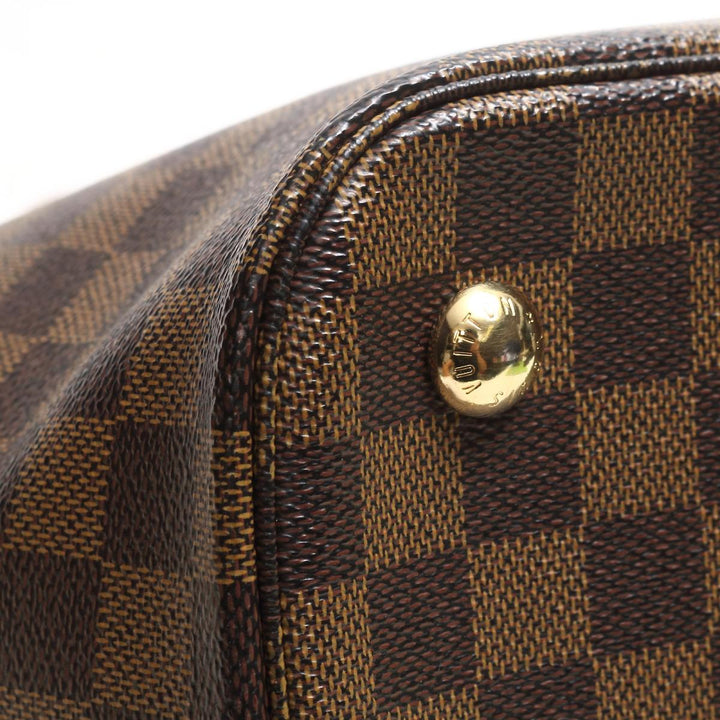 belmont damier ebene canvas bag