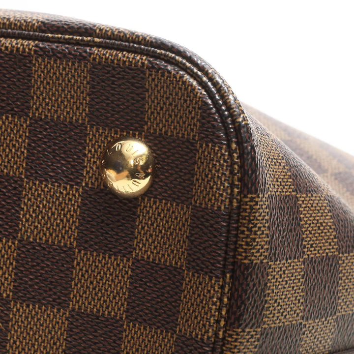 belmont damier ebene canvas bag