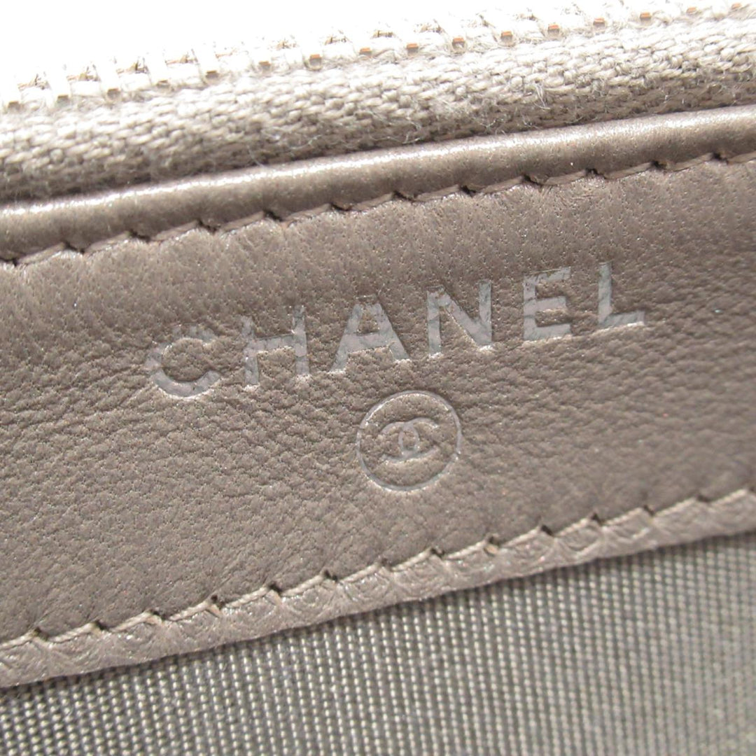 clutch with chain flat quilt leather bag