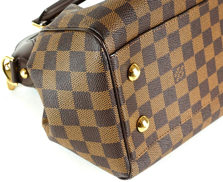 trevi pm damier ebene canvas bag