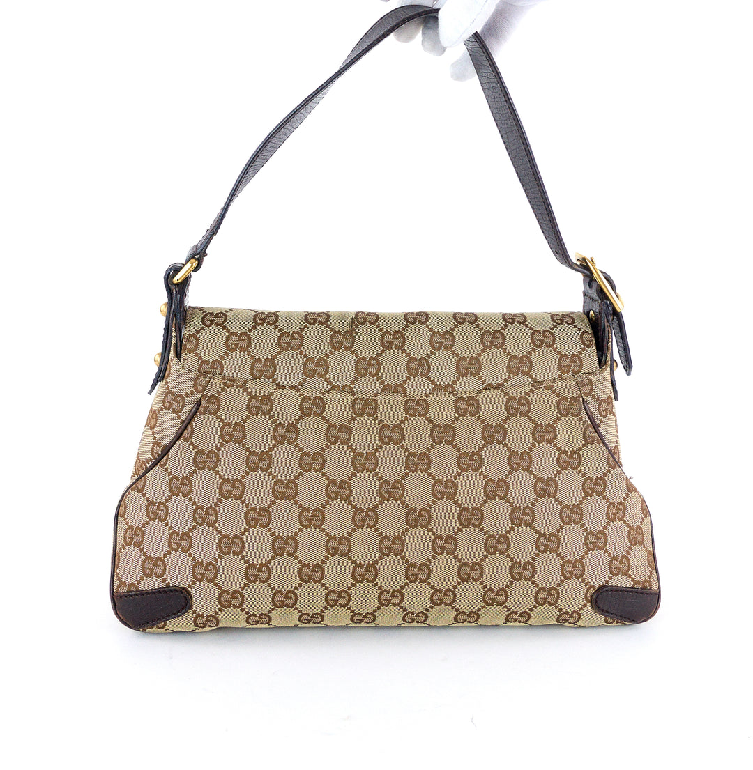 monogram canvas horsebit handbag