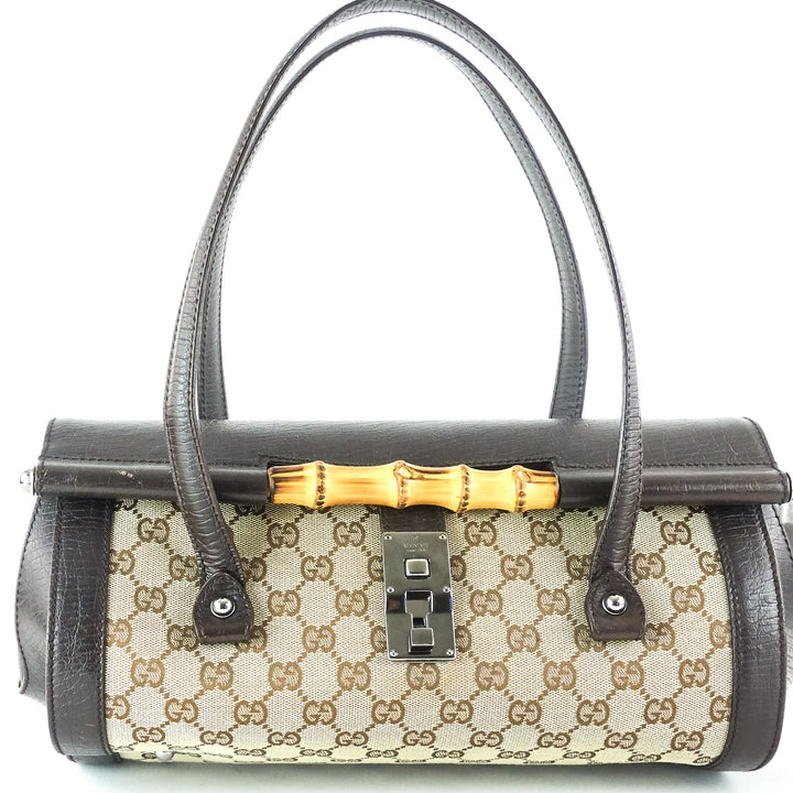 bullet monogram canvas handbag