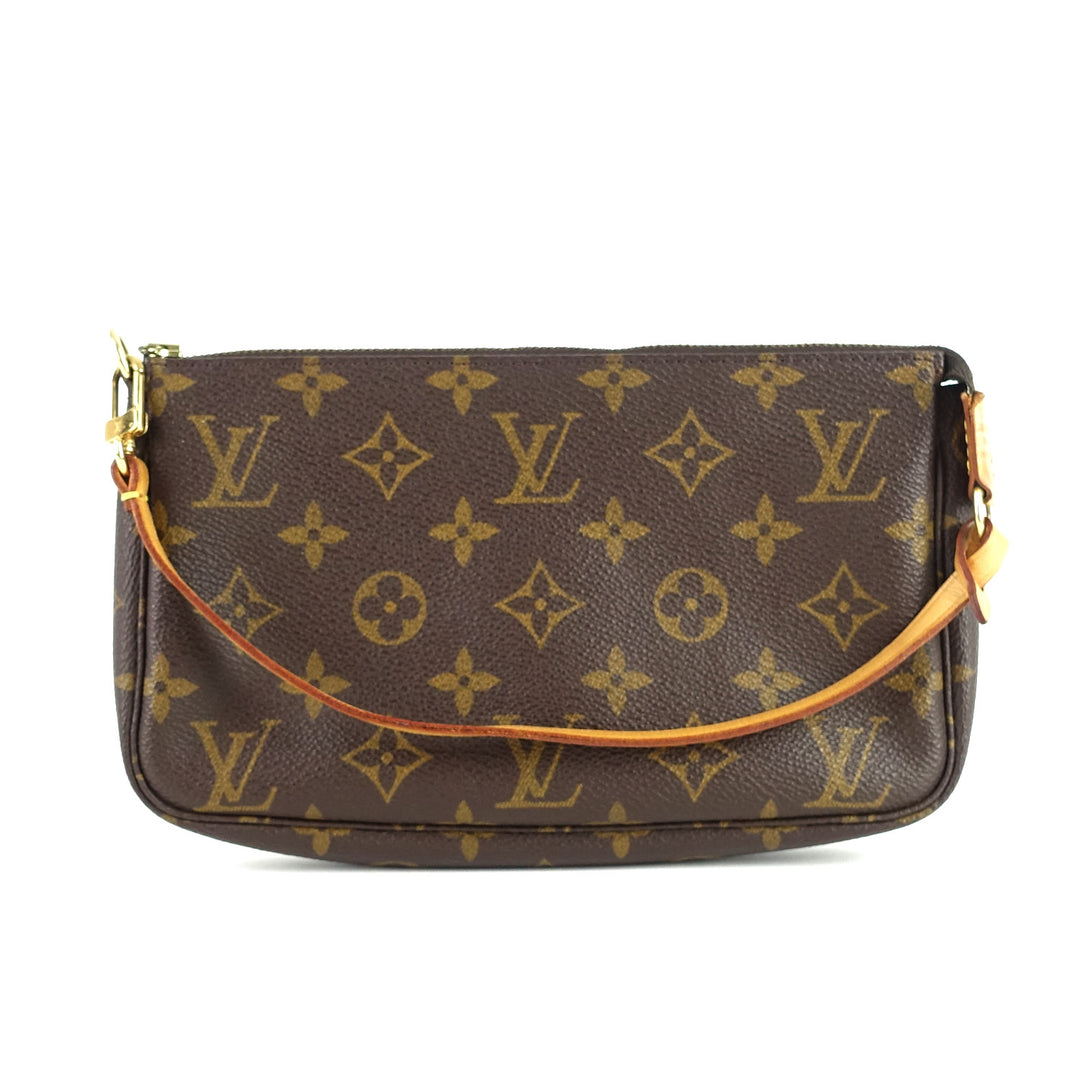 pochette accessoires monogram canvas evening bag