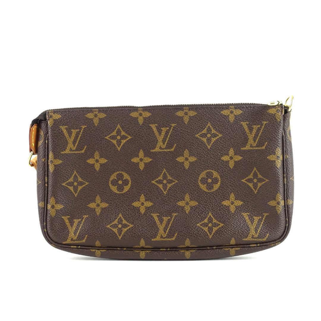 pochette accessoires monogram canvas evening bag