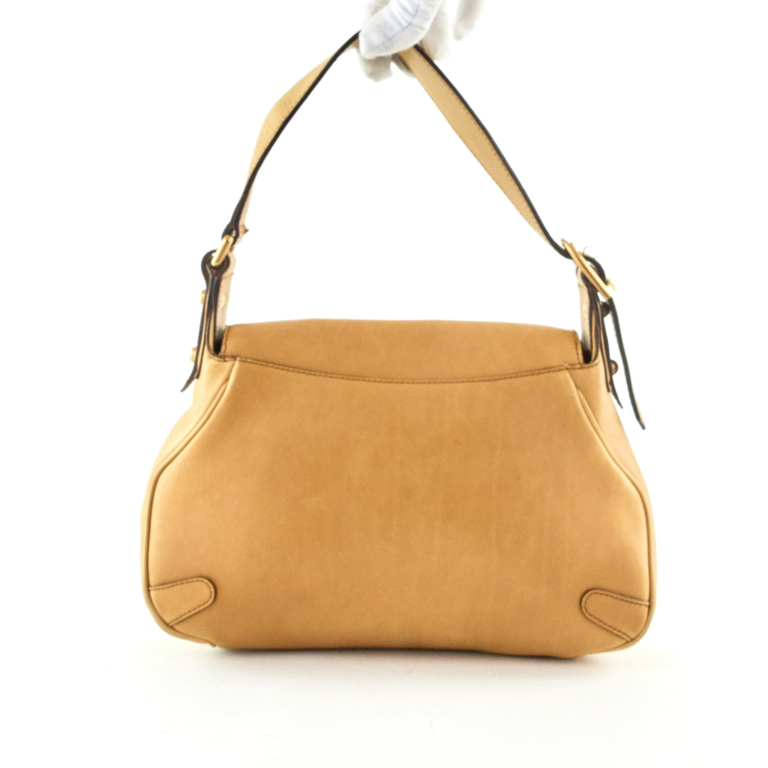 guccissima leather horsebit bag